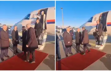 9 januar Delegacija Srbije doputovala u Banju Luku