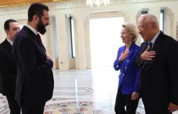 Ahmed al Sharaa Ursula von der Leyen