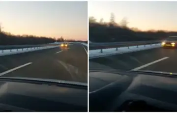 Autoput bih banja luka Automobil jurio u pogresnom smjeru