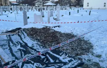 Kozarac Kopali kabur pa pronasli posmrtne ostatke zrtve iz rata na kostima bila zica