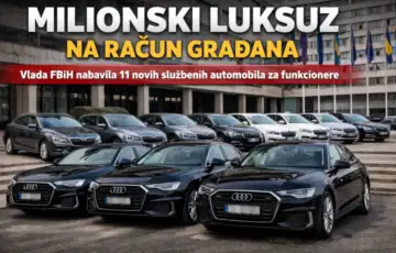Novih sluzbenih vozila vlada fbih etto ba