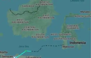 Indonezija avion nestanak 01