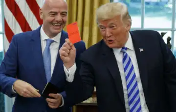 Trump i Infantino