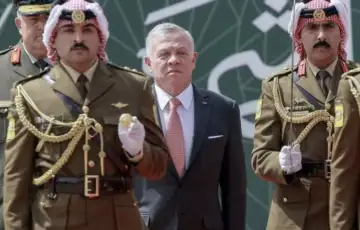 Kralj Abdullah II vojska jordana