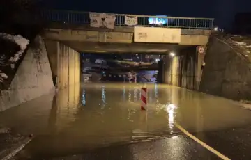 Buca Potok Podvoznjak poplavljen