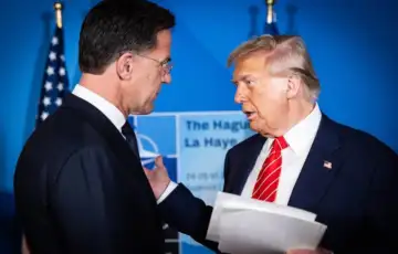 Mark Rutte Donald Trump