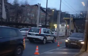 Hotonj udarena pjesakinja