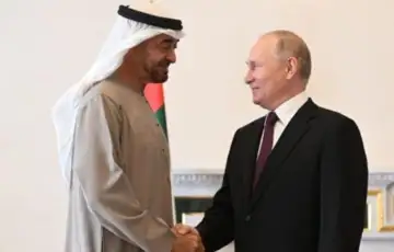 Mohammed bin Zayed Al Nahyan Vladimir Putin al ain