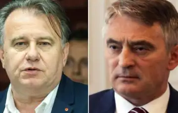 Zeljko Komsic Denis Becirovic