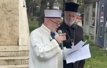 Imam svecenik kisobran