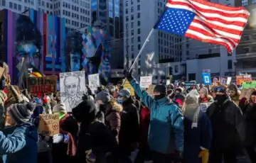 Protesti protiv Trumpovih agenata u Mineapolisu