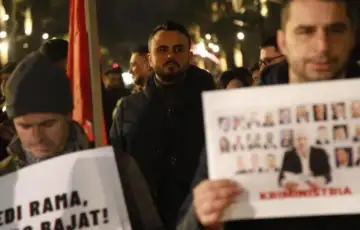 Albanija tirana protesti