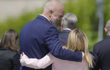 Edi Rama Giorgia Meloni