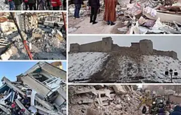 Sirija Turska zemljotres 2023