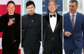 Elon Musk Pavel Durov Telegram Jeff Bezos Amazon Pedro Sanchez