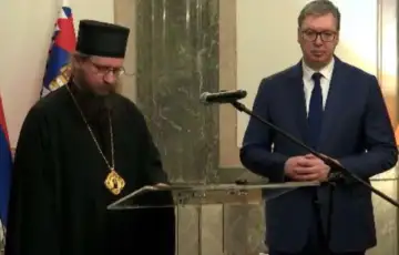 Aleksandar vucic episkop Sergije Bihac
