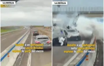 Italija Banda napala kombi za novac