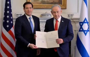 Marco Rubio Benjamin Netanyahu odbor za mir