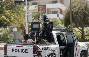 Senegal policija