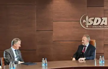 Izetbegovic i Reilly/ Facebook