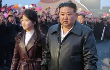 Kim Jong Un i kcerka
