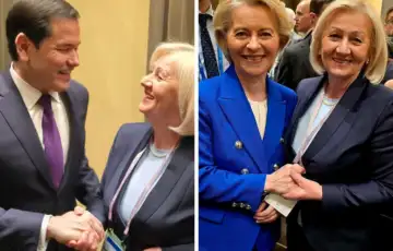 Marco Rubio Borjana Kristo Ursula von der Leyen