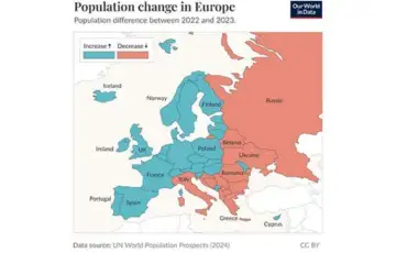 Nova mapa Evrope Bi H Hrvatska i Srbija na istoj strani