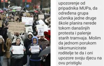 Protesti poruka