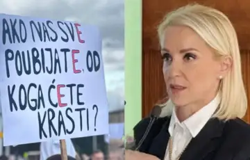 Sebija Izetbegovic tramvaj protesti