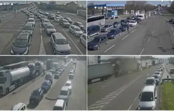 Guzva na granicnim prijelazima