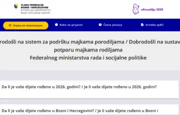 Aplikacija e Porodilja za djecu rodenu u 2026 godini