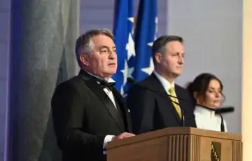 Zeljko Komsic Denis Becirovic Dan nezavisnosti Bi H