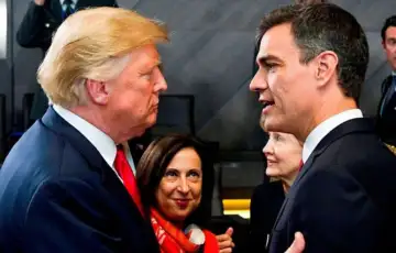 Pedro Sanchez Donald trump