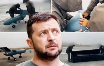 Volodimir Zelenski dron