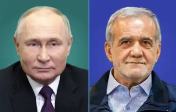 Masoud Pezeshkian Vladimir Putin