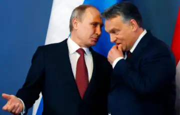 Vladimir Putin Viktor Orban pamflet