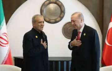Recep Tayyip Erdogan Masoud Pezeshkian