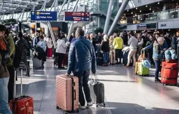 Njemacka aerodrom putnici