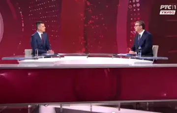 Aleksandar Vucic Voditelj upitao Vučića šta misli o Ratku Mladiću