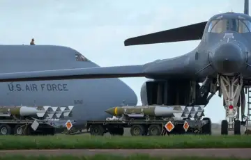 B 1 avioni utovar municije
