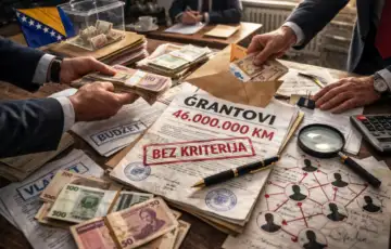 Korupcija dodjela nevladinih etto