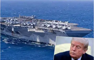 Donald trump vojni brod nosac aviona