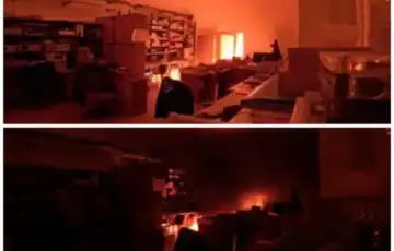 Pozar u ceskoj tvornici