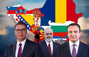 Aleksandar Vucic Edi Rama Albin Kurti