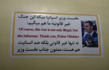 Iranci stavljaju naljepnice Pedra Sancheza na rakete