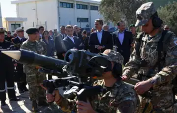 Emmanuel Macron na Kipar