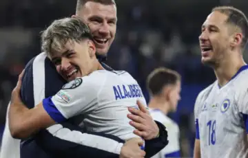 Edin Dzeko Kerim Alajbegovic