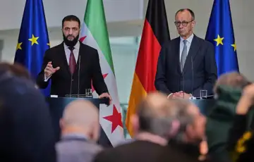 Friedrich Merz Ahmed al Sharaa