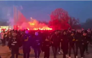 Korteo BH Fanaticosa zapalio Zenicu pred meč odluke sa Italijom  Zmajevi BH Fanaticos