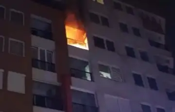 požar Gori stan  Stup 04